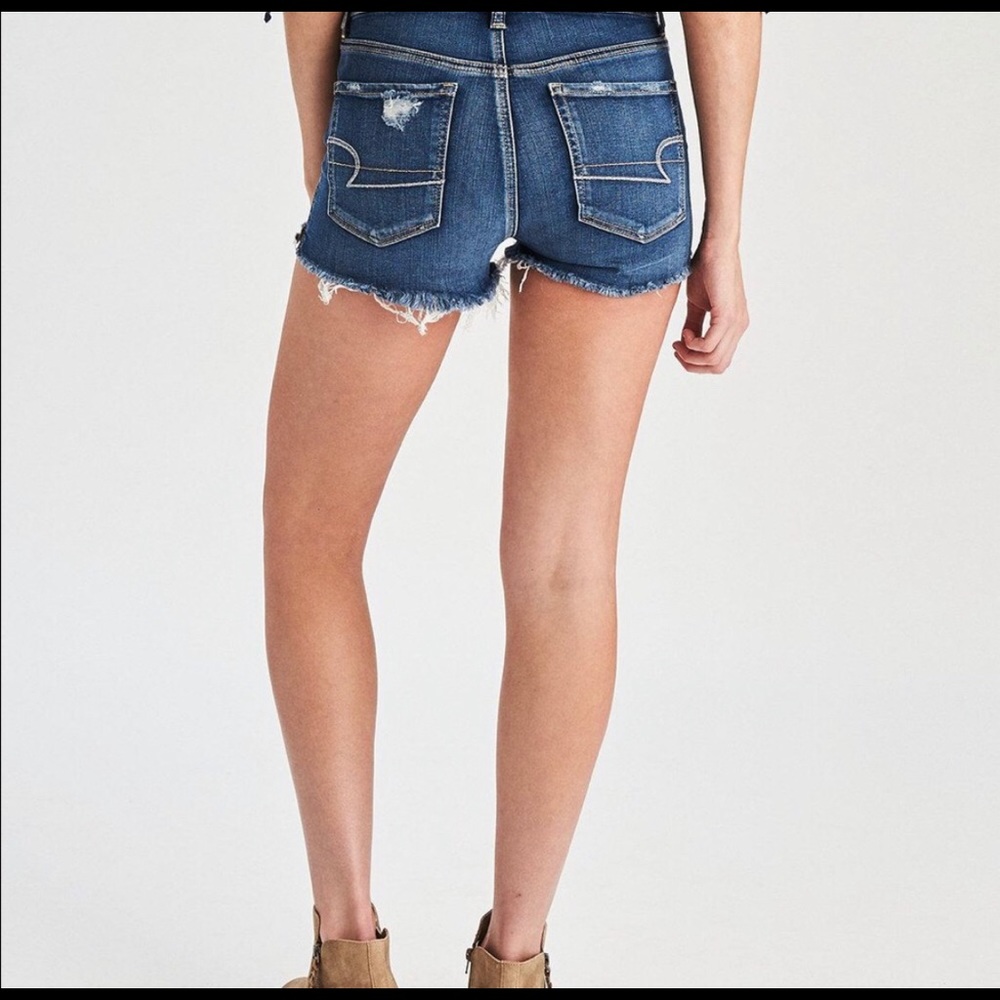 AEO Super Stretch Hi Rise Shortie